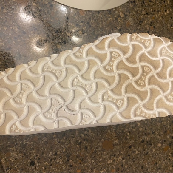 White Birkenstocks rubber sandals - Picture 3 of 8